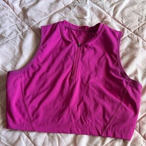 Nike Women's Fuchsia Crop Top